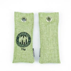 Бамбукови въглища чанта почистващ мирис и влажност контрол за обувки