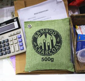 Възстановяващ се парфюм Бамбукова въглен Възглавница Въздушен ароматизатор Дезодорант чанта